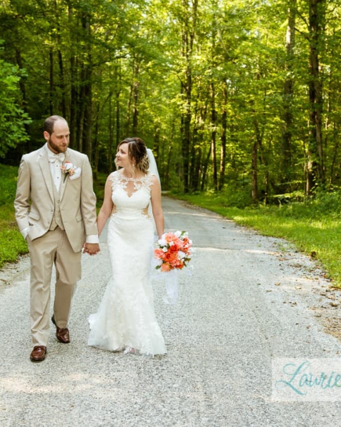 Bride and groom.