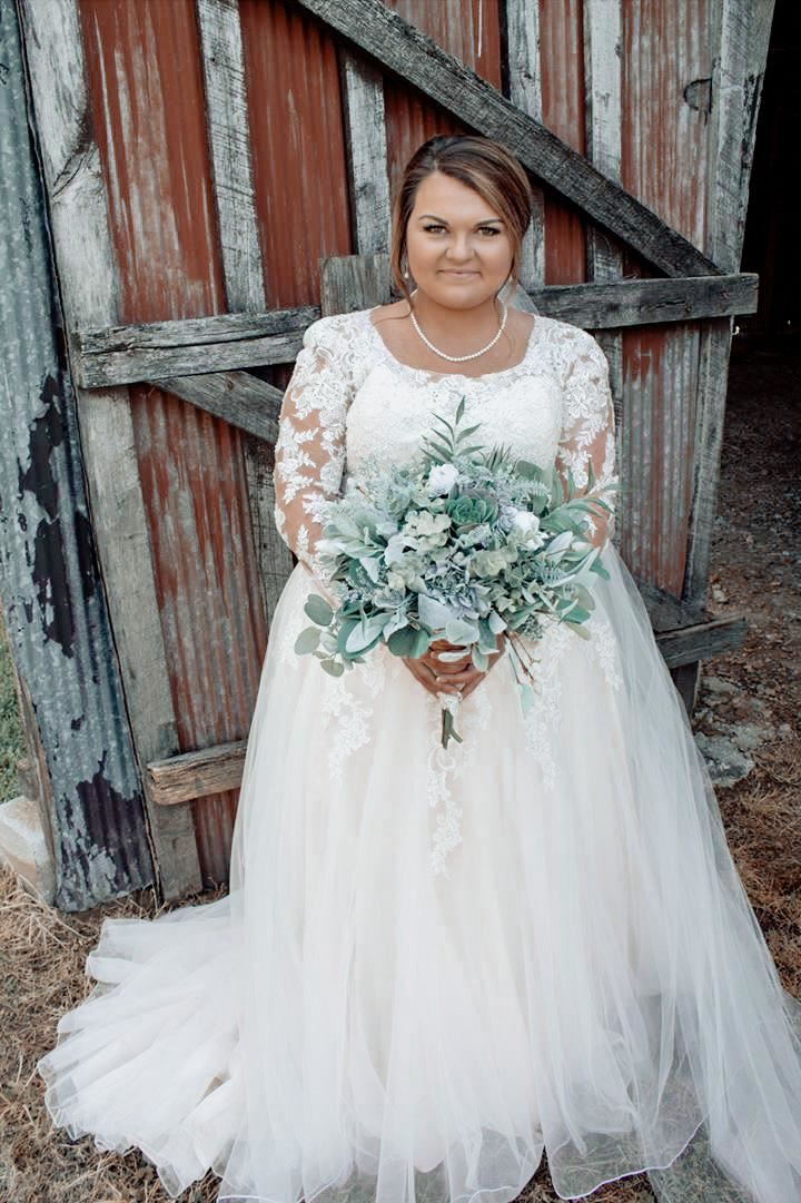 Kelsey, Our featured bride