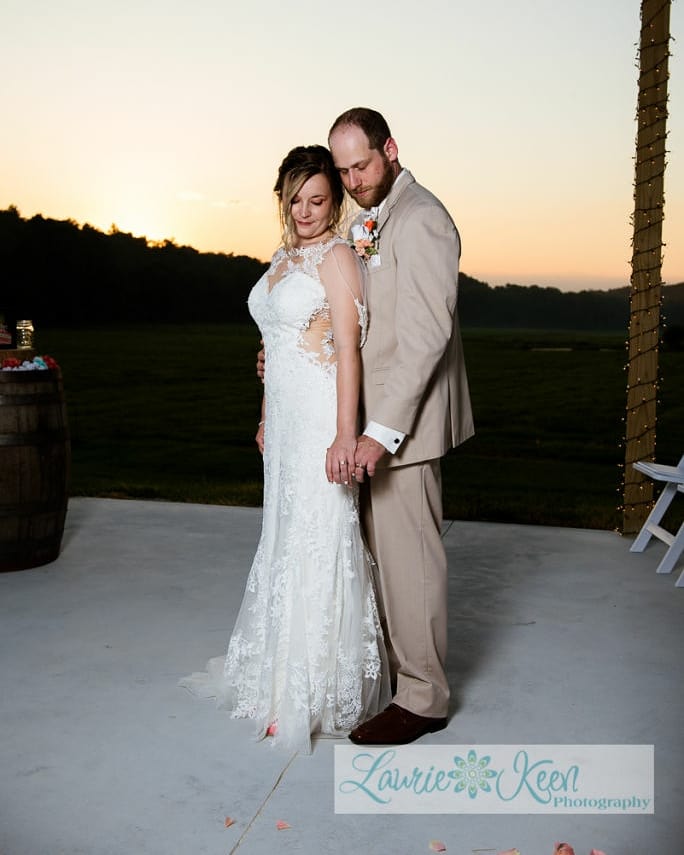 Bride and groom.