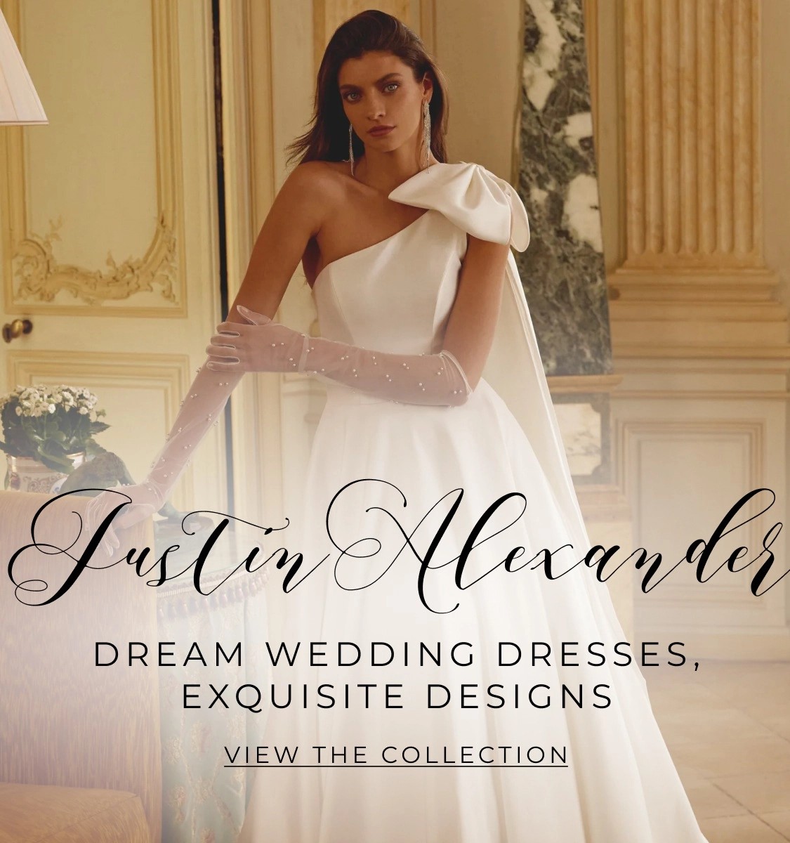 Justin Alexander Spring 2025 Banner Mobile