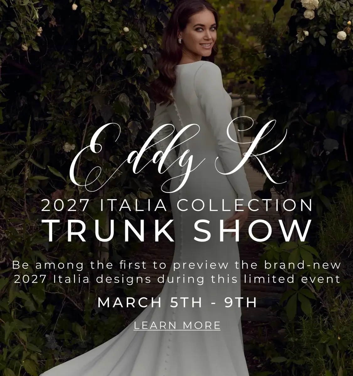 Eddy K Italia 2027 Trunk Show